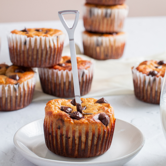 Dark Chocolate Chip Muffins