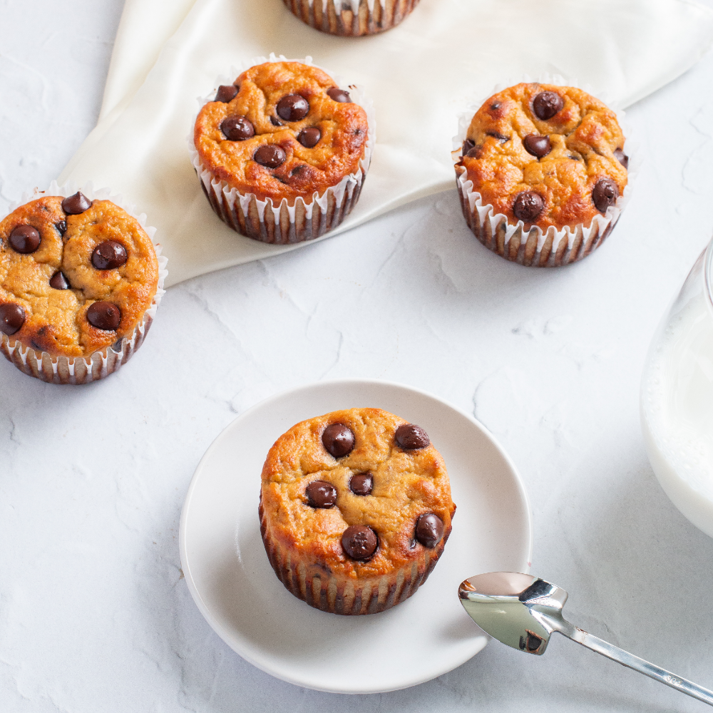 Dark Chocolate Chip Muffins