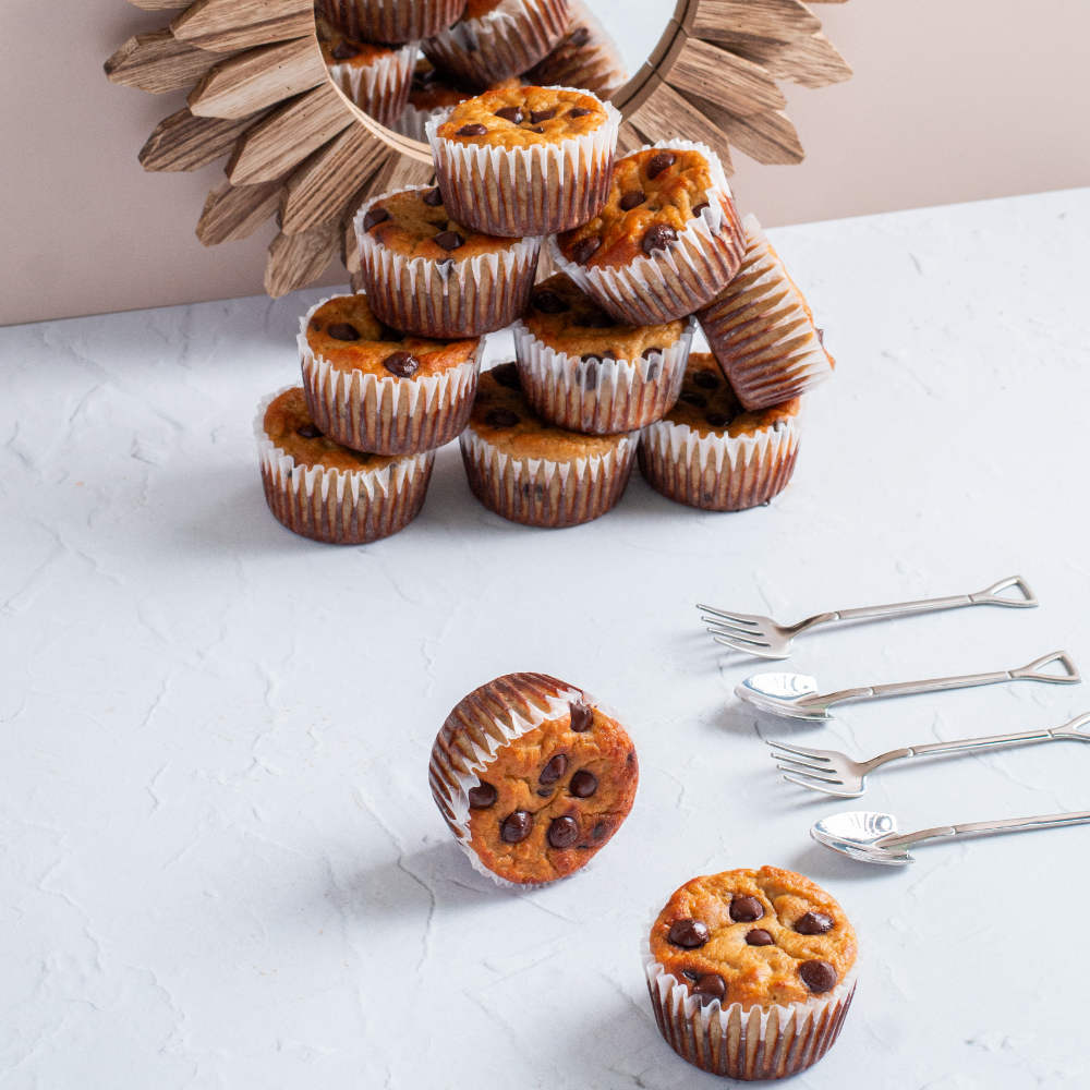 Dark Chocolate Chip Muffins