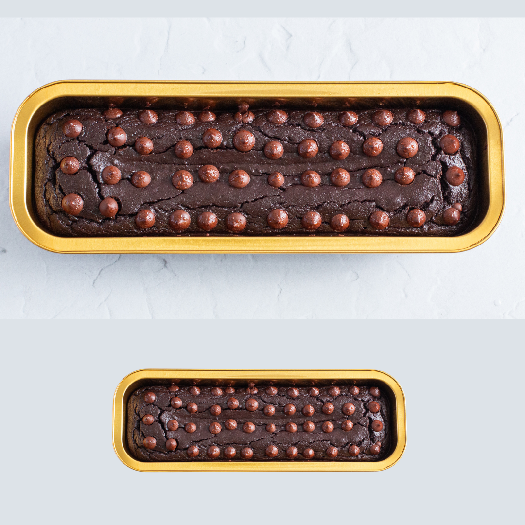 Vegan Personal Chocolate Banana Cake